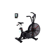 PowerMax Fitness BA-2500C Commercial Air Bike Exercise Cycle with Moving Hale Anti-Slip Metal Pedals